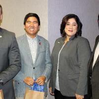 Cheyenne and Arapaho Gov. Reggie Wassana with reps
