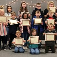 Riverside School December Citizens of the Month