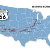 Route 66 Map