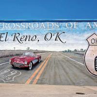 Route 66 mural