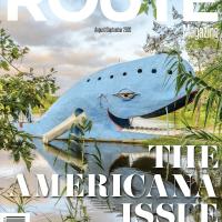 The cover from the latest edition of ROUTE Magazine