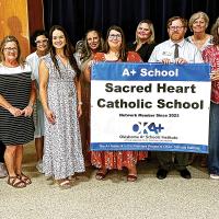 Sacred Heart School earns A+ Distinction_story