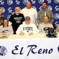 Goucher became first football player off the 2019 team to sign national letter