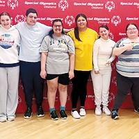 The EHS Special Olympics volleyball team