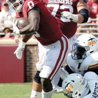 Eric Gray had 113 yards and two touchdowns off 11 carries