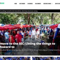 Sellout Crowd front page of website