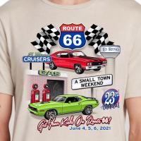 The official A Small Town Weekend T-shirt for 2021