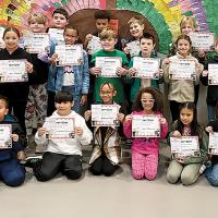 Lincoln Learning Center Fourth-grade Readers of the Month_Nov 2024