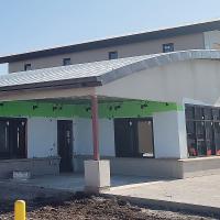 The new terminal being built at El Reno Regional Airport will have a new multi-unit hangar