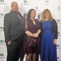 Kimberly Gilleland, her husband, Jeremy Gilleland and Emily Beesley