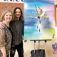 Zonly Looman and Kim Warren Wiewel