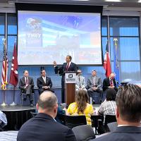 Joseph Harroz makes a point about the proposed Rock Creek entertainment district