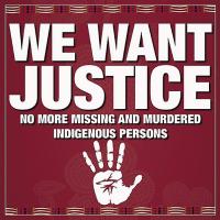 Graphic promoted by the Tanana Chiefs Conference to end the Missing and Murdered Indigenous People epidemic