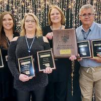Pictured are the El Reno Tribune staff members who attended the OPA’s convention