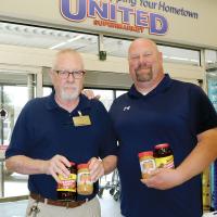 Kelly Bates (left) and Russell Cook