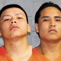 Angelo Allen Wythe, left, and Bradley Keith Goodbear