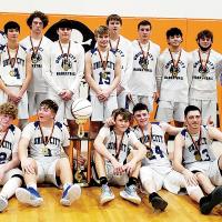Union City High School’s boys basketball team won the 2021 Paden Pirates Invitational