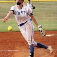 Morgan Brothers throws a pitch toward the plate