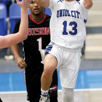 UCHS boys baketball_Pizano shoots jumper