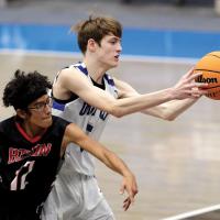 UCHS boys basketball_Kimberlin grabs rebound