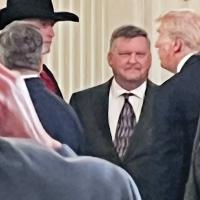 Sheriff Chris West thanks President Trump for inviting him