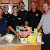ER firefighters with Dyer