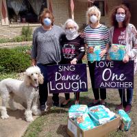 Wesley United Methodist Women diaper donation