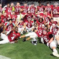 West team shot (Goucher No. 55)