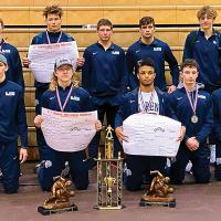 El Reno High School wrestlers and coaches
