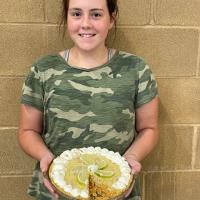 Hozanah Hanon was named Junior Champion Pie Maker