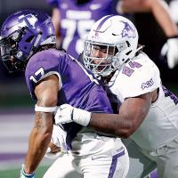 Darius Moore makes a tackle