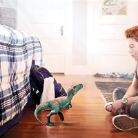 A photo from the original The Adventures of Jurassic Pets