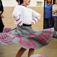 Norahua Mexican Folkloric Dancers of Oklahoma were a crowd-pleaser