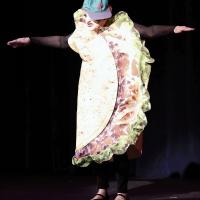 Linda Slane performing her Taco Bell song