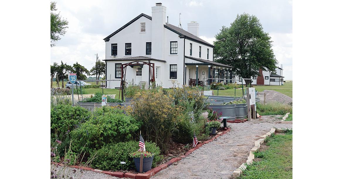 BlueSTEM is located in the renovated commanders quarters on the grounds of Fort Reno_slideshow