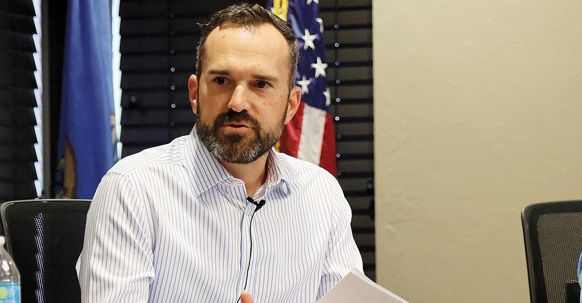 Matt Sandidge announced he would step down as El Reno’s city manager_slideshow