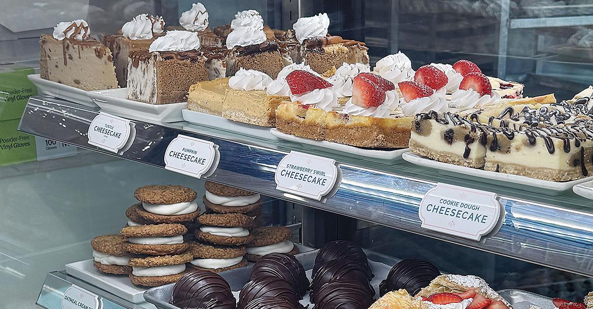The shelves inside Allie's Bakery are a colorful blend of tasty treats_slideshow