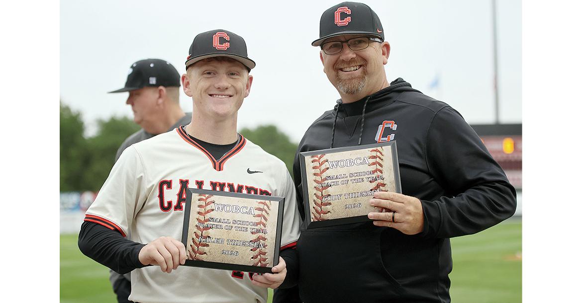 Kaleb and Cody Thiessen with their WOBCA awards_slideshow