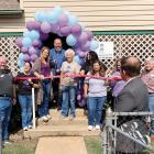 Supporters gathered at the ICAN headquarters in El Reno to celebrate the 40th anniversary