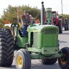 Tractor Cowboys from Switzerland drove through Adams Park