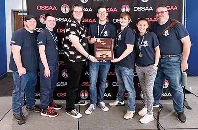 EHS Academic Team third at state_story