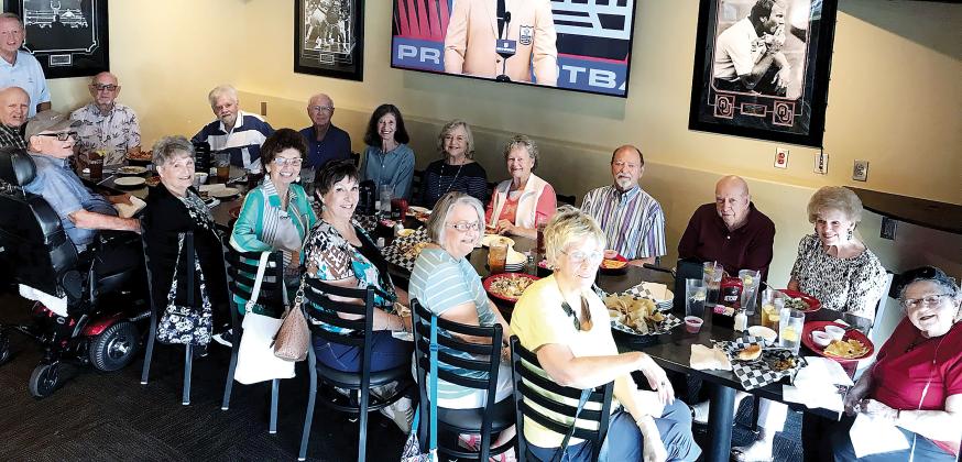 El Reno High School’s Class of 1959 gathered recently for a luncheon