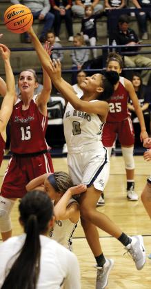 EHS girls basketball_Black-Harmon tries to grab rebound