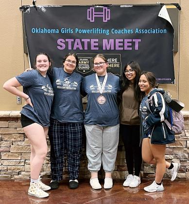 Pictured is Team El Reno for the 2023 OGPCA state meet