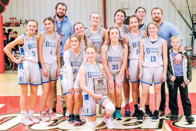 Banner’s seventh and eighth grade girls team