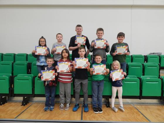 Maple School_November 2019 Citizenship winners