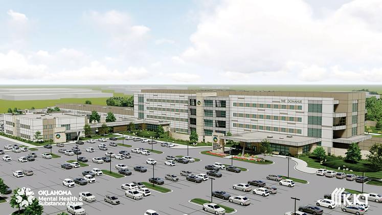 The Donahue Behavioral Health Center that will be built in Oklahoma City