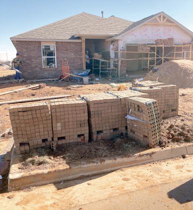 New home construction has been on a record rise in El Reno during 2023