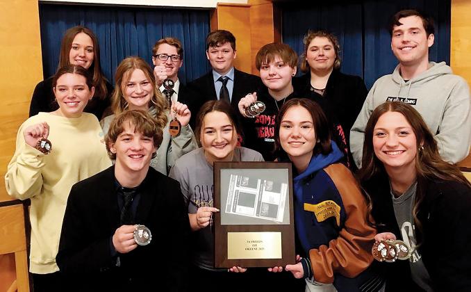 OHS speech captures sweepstakes_story