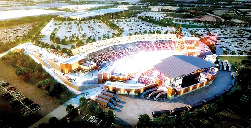 The 12,000-seat Sunset Amphitheatre planned for west Oklahoma City